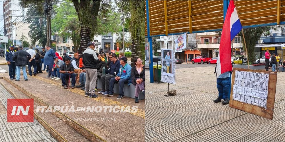 FUNCIONARIOS MUNICIPALES RETOMAN MEDIDAS DE PROTESTA