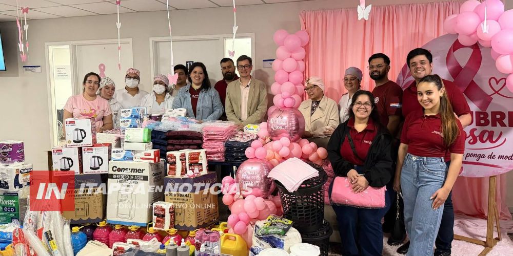 ROTARACT APORTÓ INSUMOS PARA LA UNIDAD ONCOLÓGICA DEL HGI