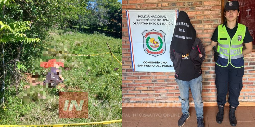  HIJA CONFESÓ HABER MATADO A SU PADRE EN SAN PEDRO DEL PARANÁ
